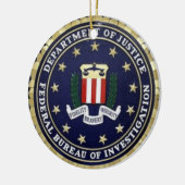 Fbi-Emblem Keramikornament (Links)