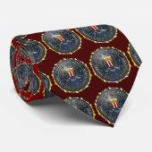 FBI-Emblem Krawatte (Gerollt)