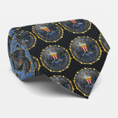 FBI-Emblem Krawatte (Gerollt)