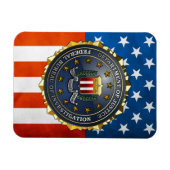 FBI-Emblem Magnet (Horizontal)