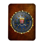 FBI-Emblem Magnet (Vertikal)