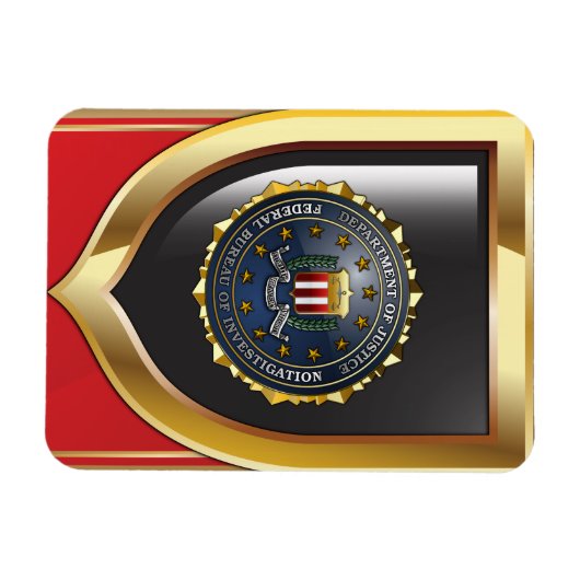 FBI-Emblem Magnet (Horizontal)
