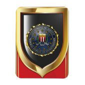 FBI-Emblem Magnet (Vertikal)
