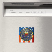 FBI-Emblem Magnet (In Situ (Geschirrspüler))