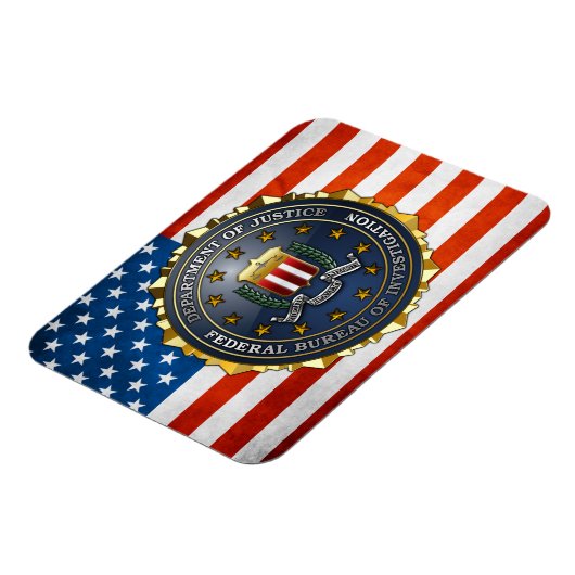 FBI-Emblem Magnet (Linke Seite)
