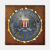 FBI-Emblem Magnet (Vorne)