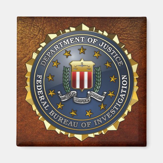 FBI-Emblem Magnet (Vorne)
