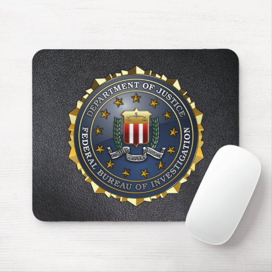FBI-Emblem Mousepad (Mit Mouse)