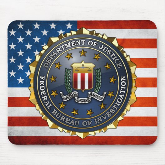 FBI-Emblem Mousepad (Vorne)