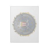 FBI-Emblem Notizblock (Rotiert)