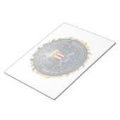FBI-Emblem Notizblock (angewinkelt)
