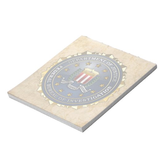 FBI-Emblem Notizblock (Rotiert)