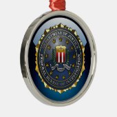 Fbi-Emblem Ornament Aus Metall (Rechts)