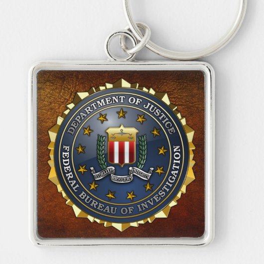 FBI-Emblem Schlüsselanhänger (Vorne)