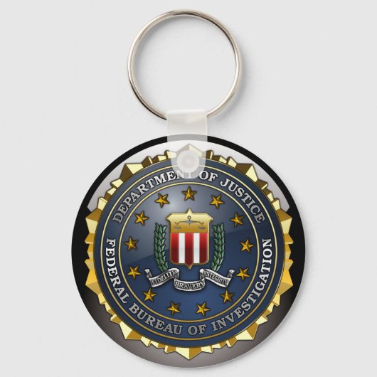FBI-Emblem Schlüsselanhänger (Vorderseite)