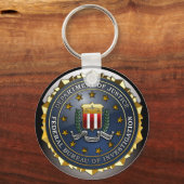 FBI-Emblem Schlüsselanhänger (Vorderseite)