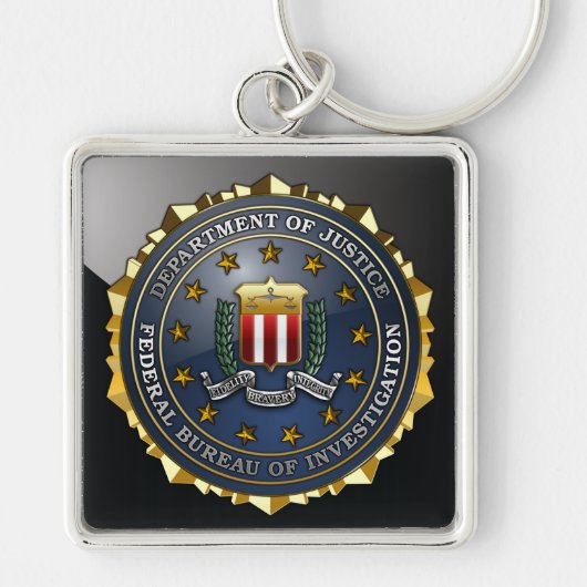 FBI-Emblem Schlüsselanhänger (Vorne)