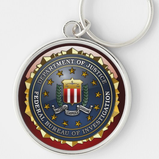 Fbi-Emblem Schlüsselanhänger (Vorne)