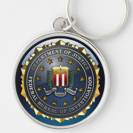 FBI-Emblem Schlüsselanhänger (Vorne)