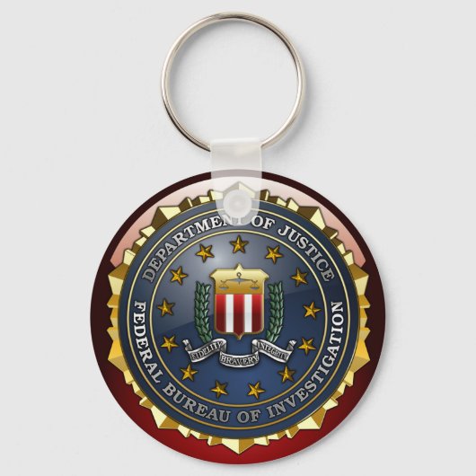 FBI-Emblem Schlüsselanhänger (Vorderseite)