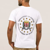 FBI-Emblem T-Shirt (Rückseite)