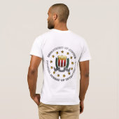 FBI-Emblem T-Shirt (Schwarz voll)