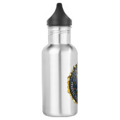 FBI-Emblem Trinkflasche (Links)