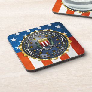 FBI-Emblem Untersetzer