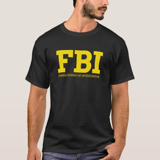 FBI  FEDERAL BUREAU OF INVESTIGATION T-Shirt (Vorderseite)