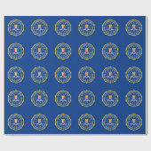 Fbi-Flagge Geschenkpapier (Flach)