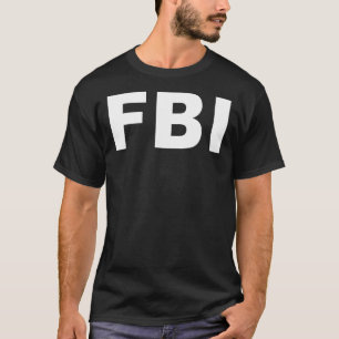 FBI Halloween Kostüm Bundesstaatliche Strafverfolg T-Shirt