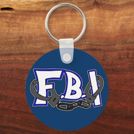 FBI-Handschellen Schlüsselanhänger (Vorderseite)