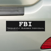 FBI Häufig gesegnet Individuell anpassen Autoaufkleber (Auf Auto)