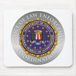 FBI Office of Law Enforcement Mousepad