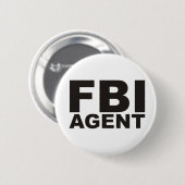 Fbi-Produkte u. -entwürfe! Button (Vorne & Hinten)