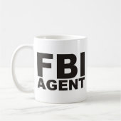 Fbi-Produkte u. -entwürfe! Kaffeetasse (Links)