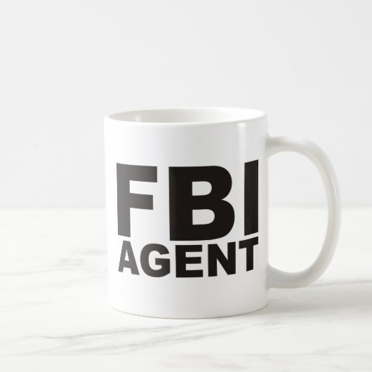 Fbi-Produkte u. -entwürfe! Kaffeetasse (Rechts)