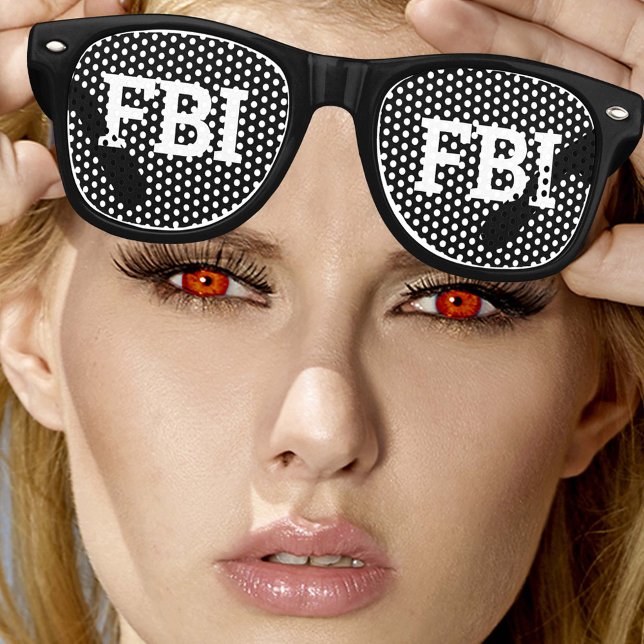 FBI Retro Shades / Fun Party Sonnenbrille (Von Creator hochgeladen)