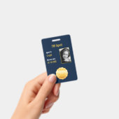 FBI Secret Agent Abzeichen Ausweis (Handheld)