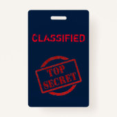 FBI Secret Agent Abzeichen Ausweis (Rückseite)