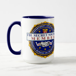 FBI SECRET SOCIETE COVFEFE JUMBO TASSE