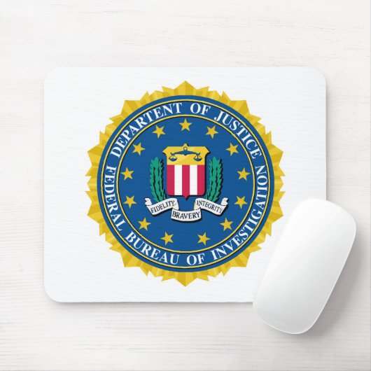 FBI-Siegel Mousepad (Mit Mouse)