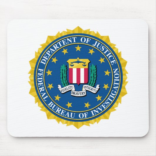 FBI-Siegel Mousepad (Vorne)