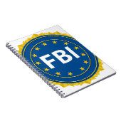 FBI-Siegel Notizblock (Rechte Seite)
