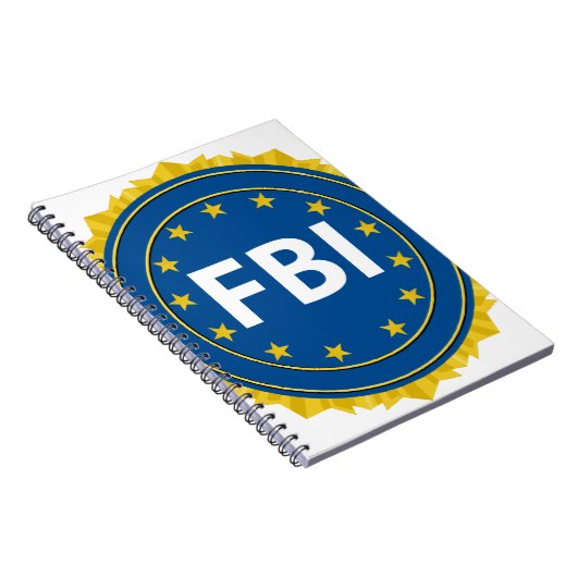 FBI-Siegel Notizblock (Rechte Seite)