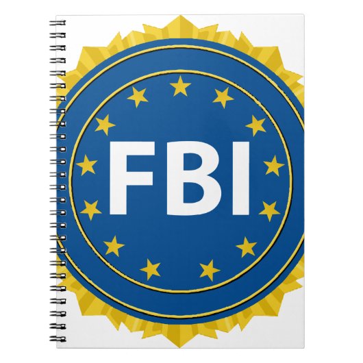 FBI-Siegel Notizblock (Vorderseite)