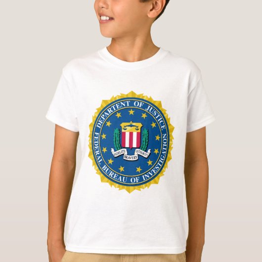 FBI-Siegel T-Shirt (Vorderseite)