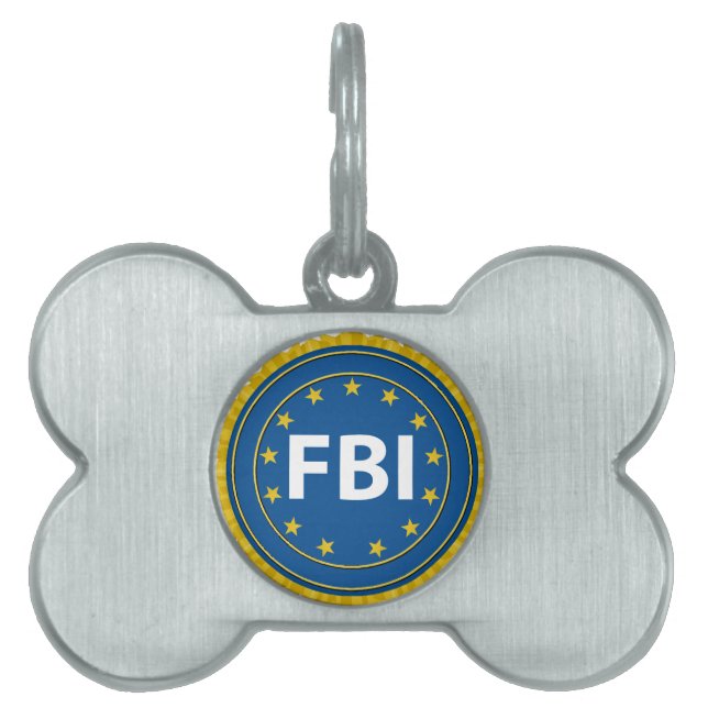 FBI-Siegel Tiermarke (Vorderseite)
