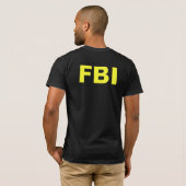 FBI T-Shirt (Schwarz voll)