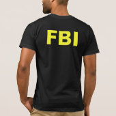 FBI T-Shirt (Rückseite)